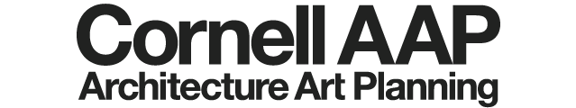 logo with Cornell AAP Architecture Art Planning