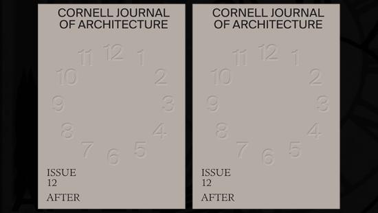 Cornell Journal of Architecture 12: After