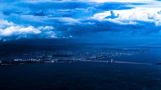 The city of Manaus along the Amazon river