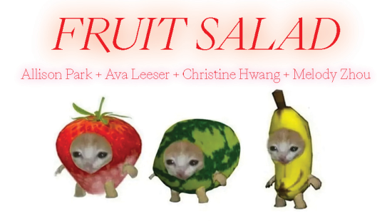 Group Show: FRUIT SALAD