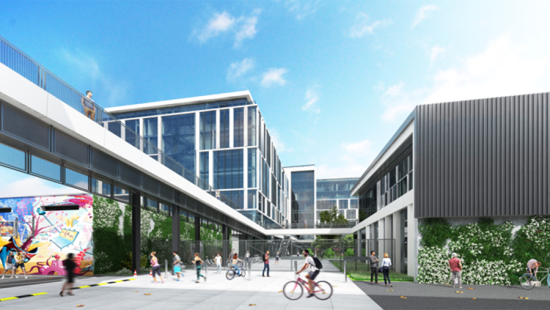 rendering of exterior space