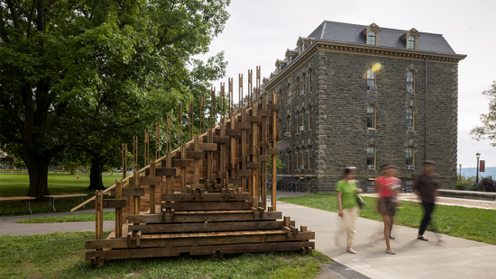 The Future Inside and Out: Cornell Biennial Blankets Campus This Fall