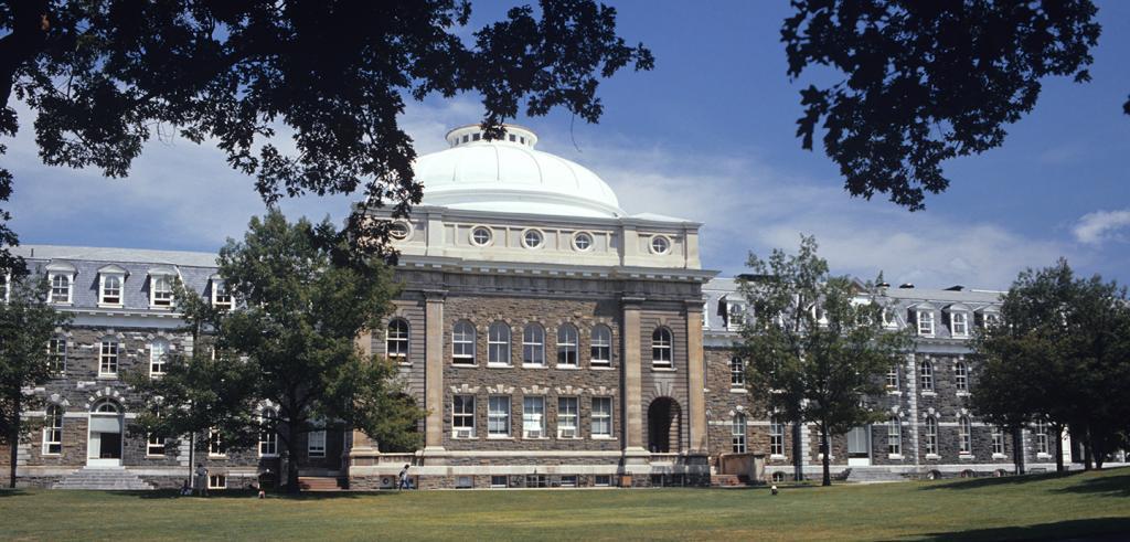 photo of building with white dome structure