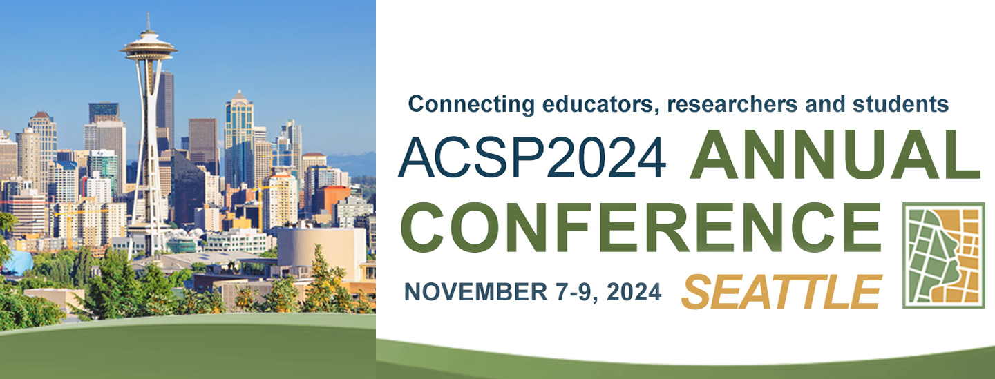 ACSP 2024 Annual Conference logo