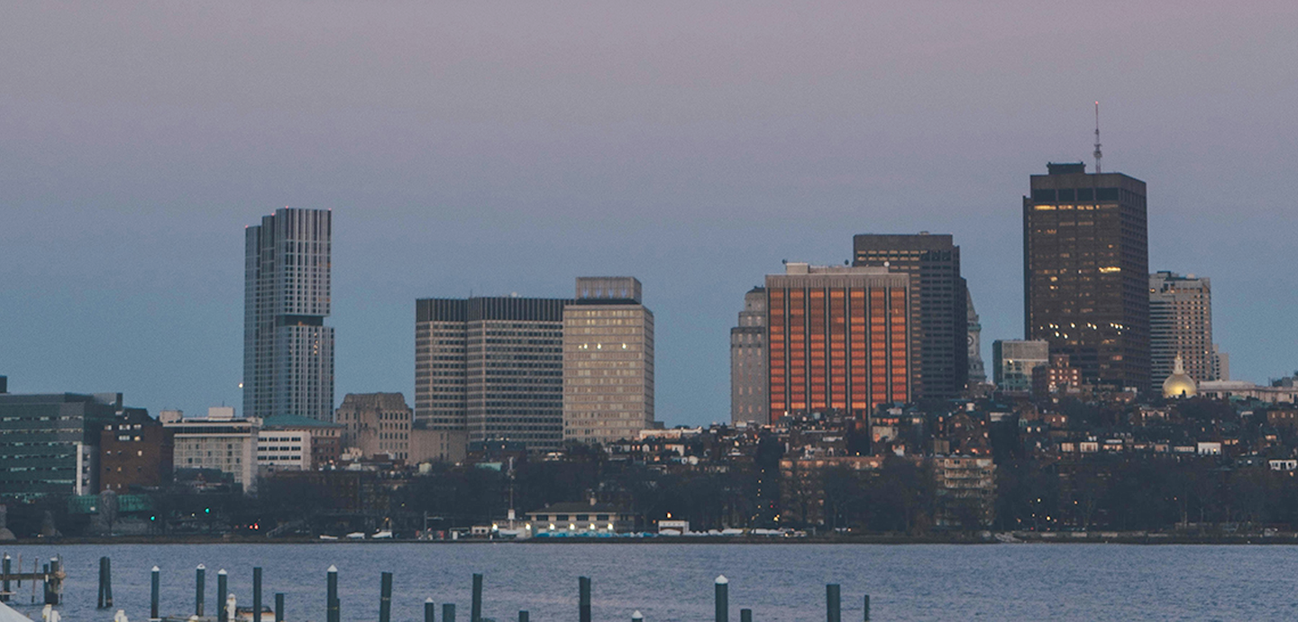 Skyline of Cambridge, MA