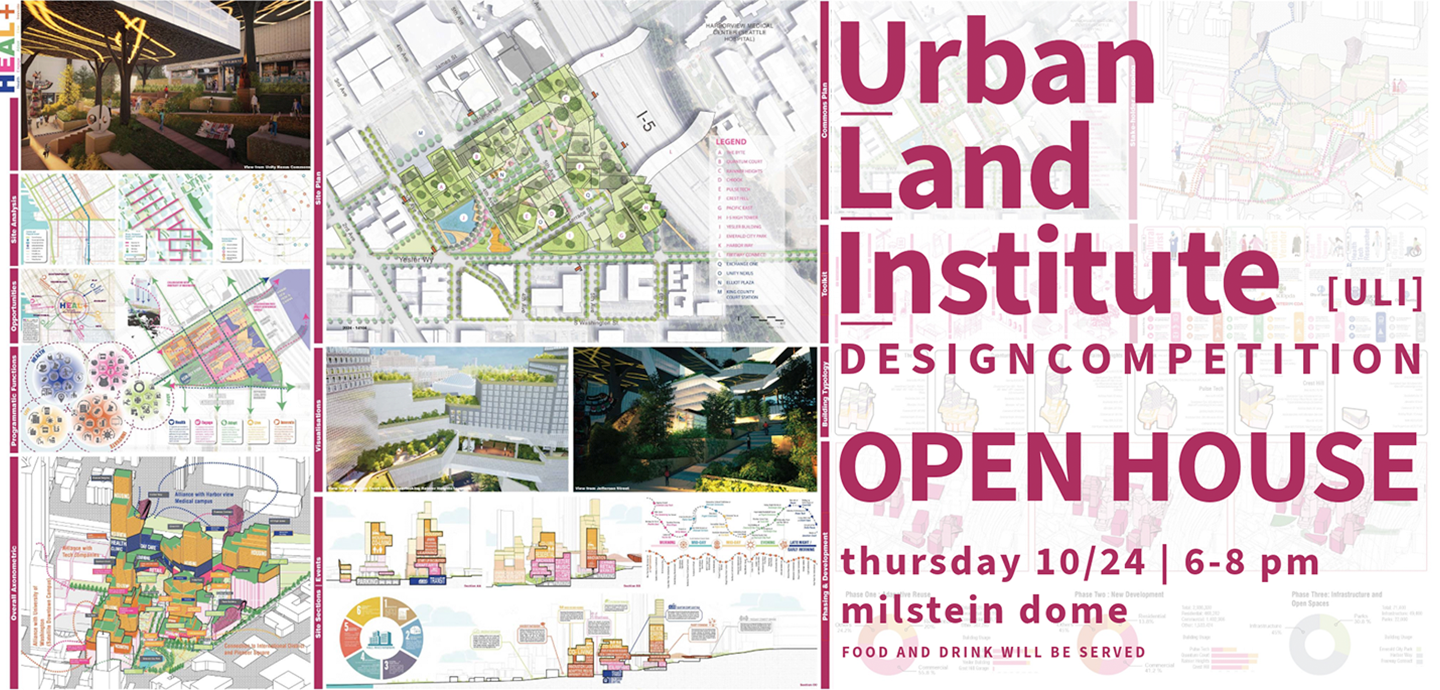 ULI design competition poster