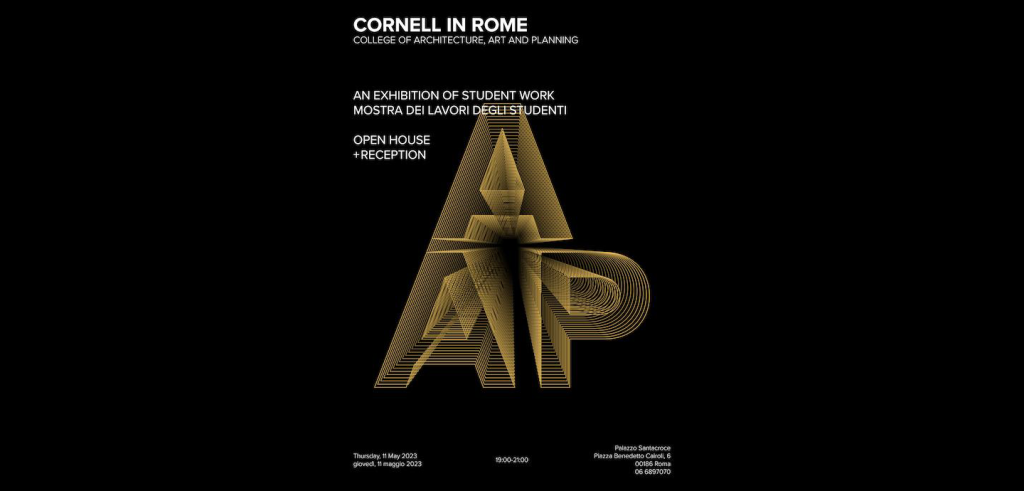 a 3d yellow aap logo on a black background