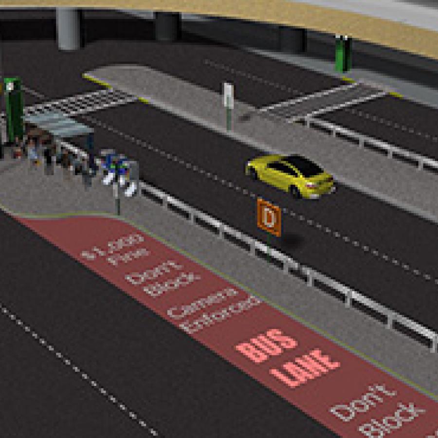 Airport enhancements rendering