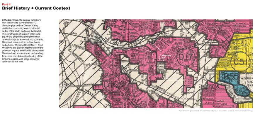 map of pink, yellow, and blue boundary lines