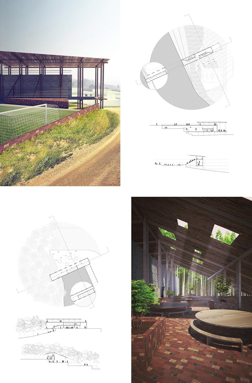 Project proposal of color renderings and sections