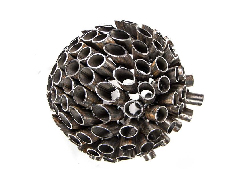 Sphere made of tubes. 