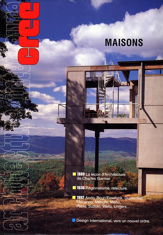 cover of French architecture magazine