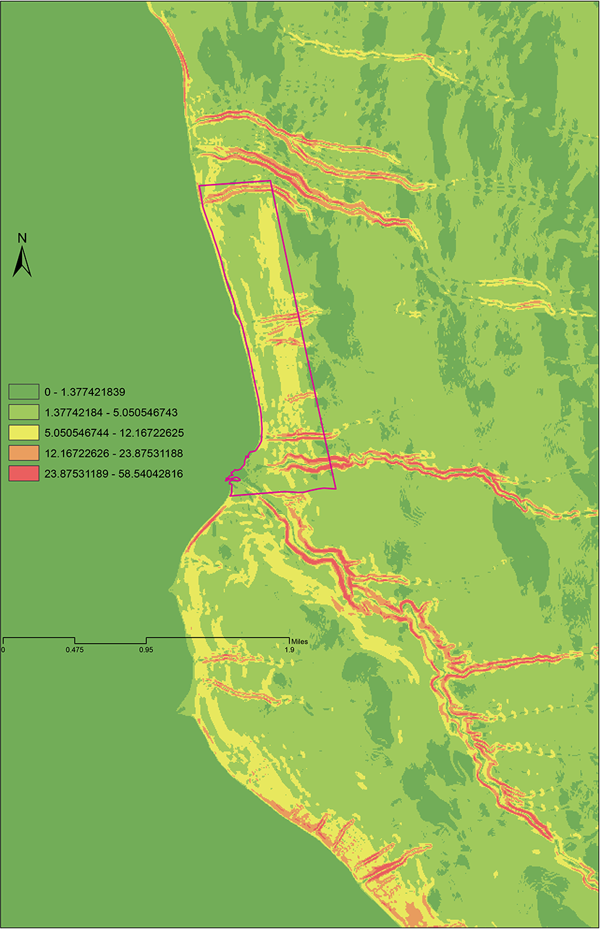 Slope map 