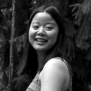 headshot of young woman with dark hair