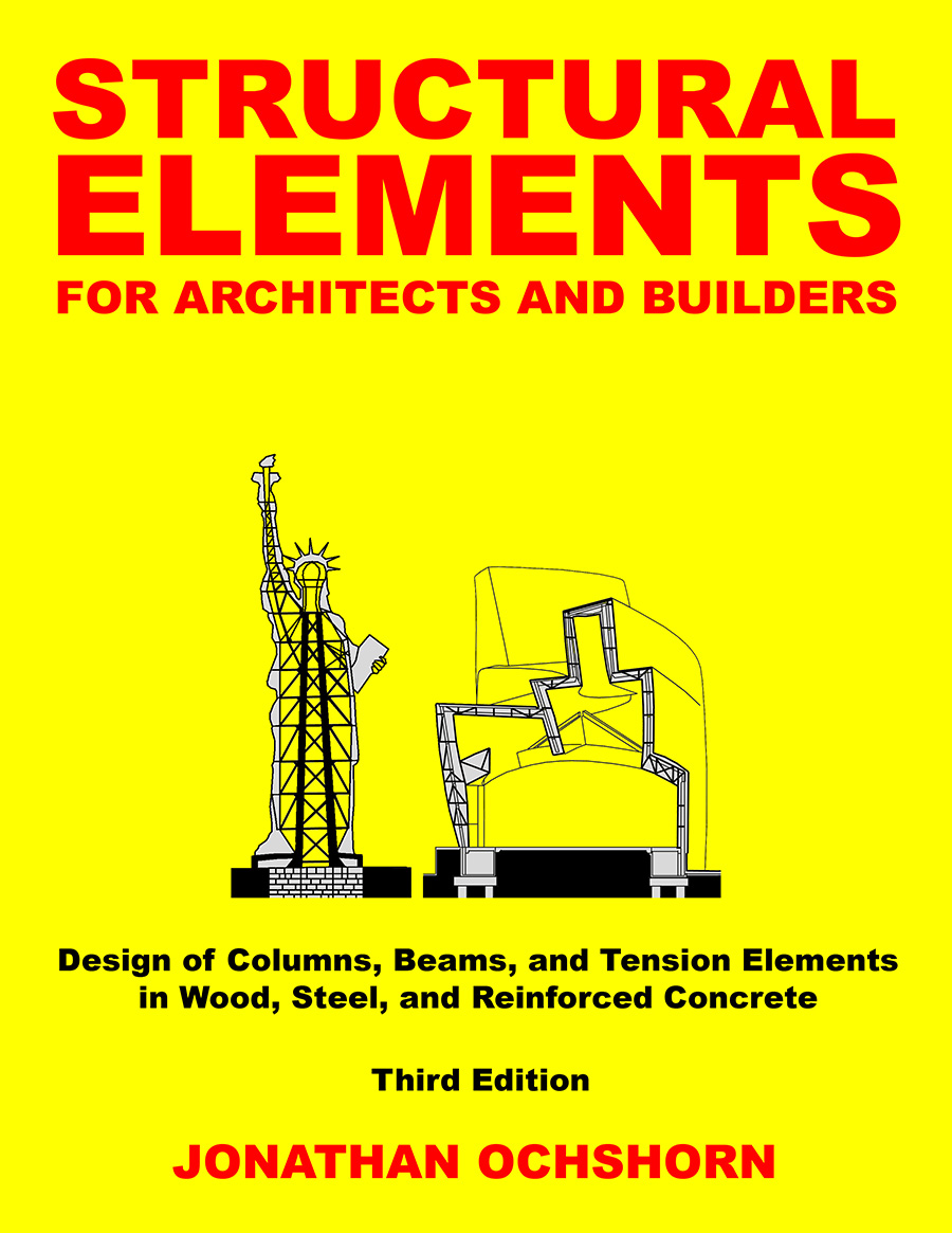 Bright yellow book cover for Structural Elements