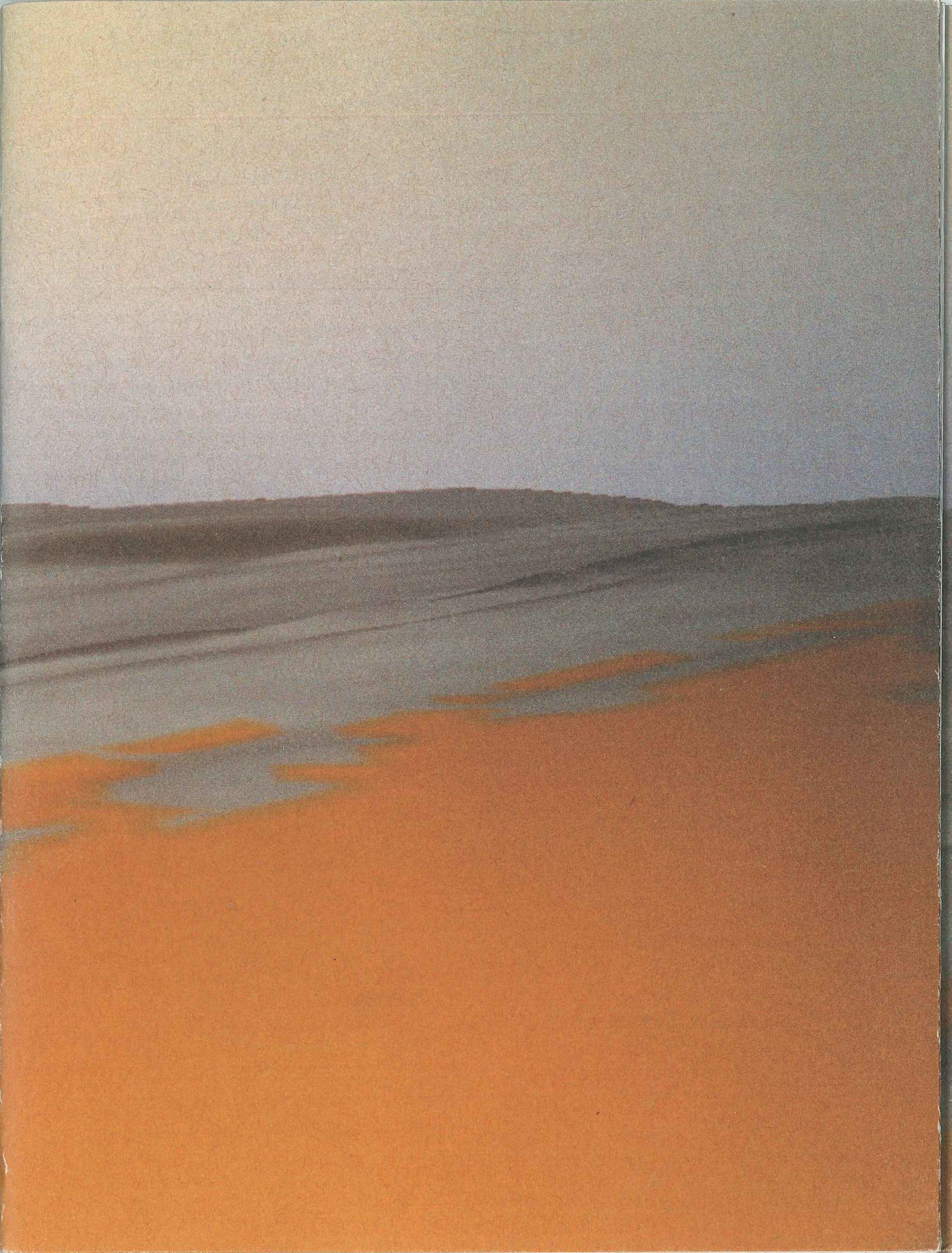 Abstract landscape of a beach at sunset