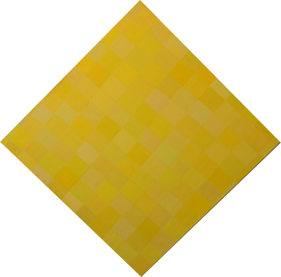 yellow diamond painting