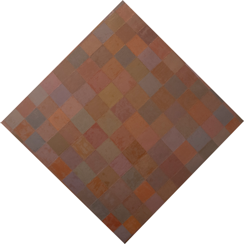 bronze grid diamond painting
