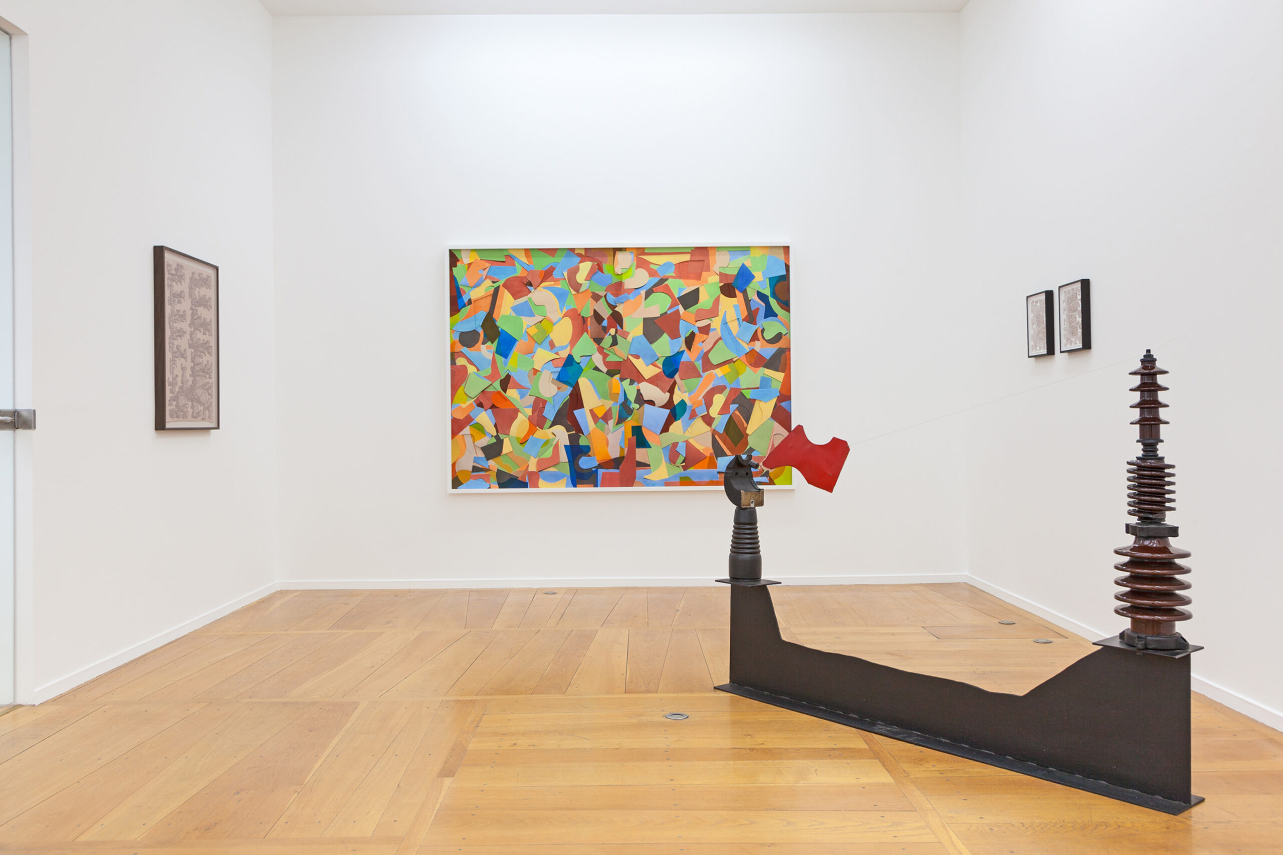 Installation view, 30 ans deja exibition at Xippas in Paris