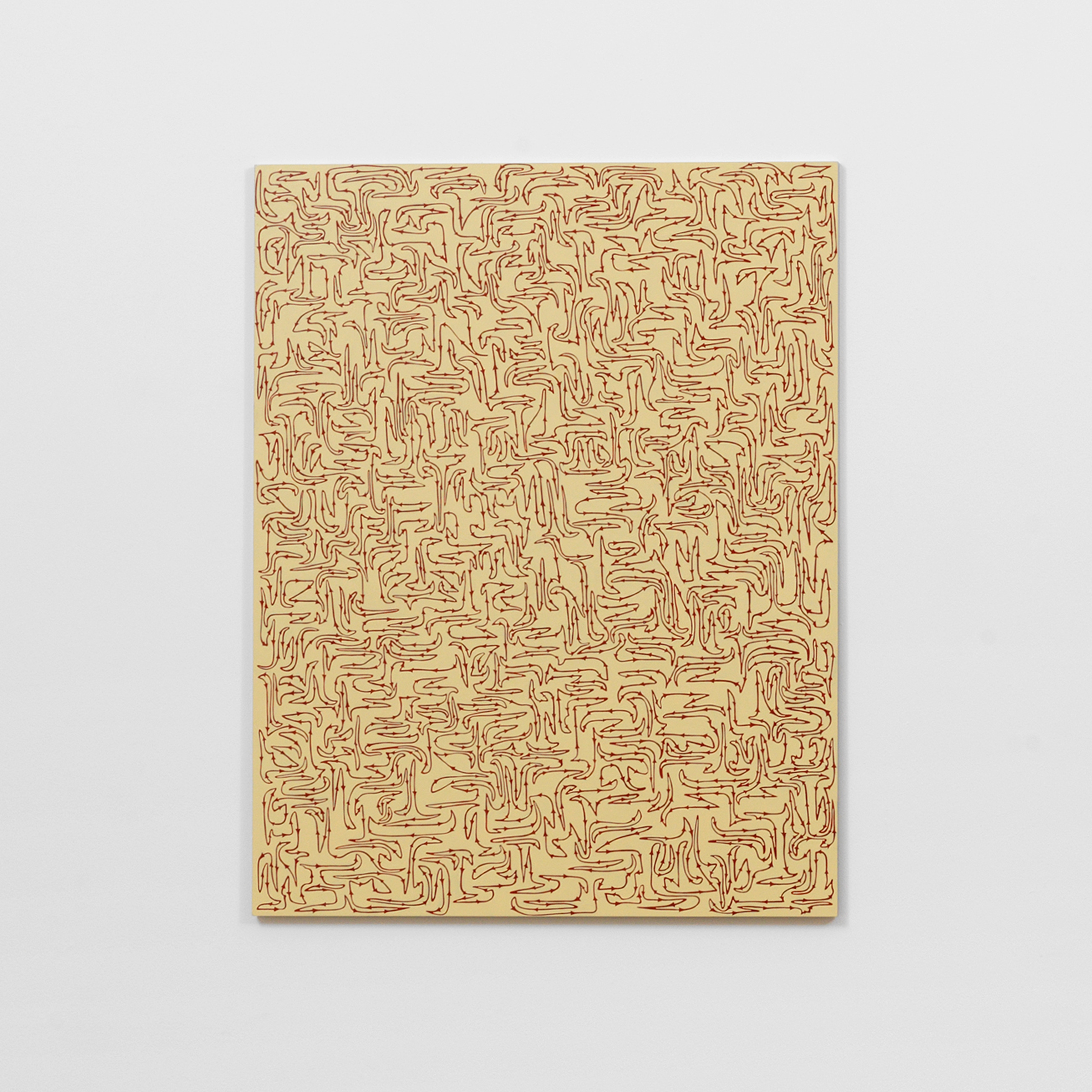 Installation view, James Siena: Paintings