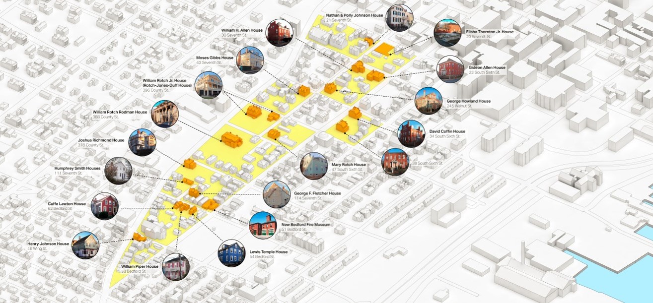 an aerial diagram of a city