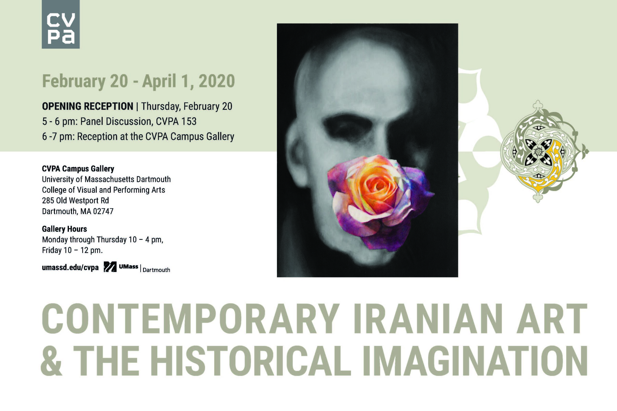 a poster with light green text on a white background