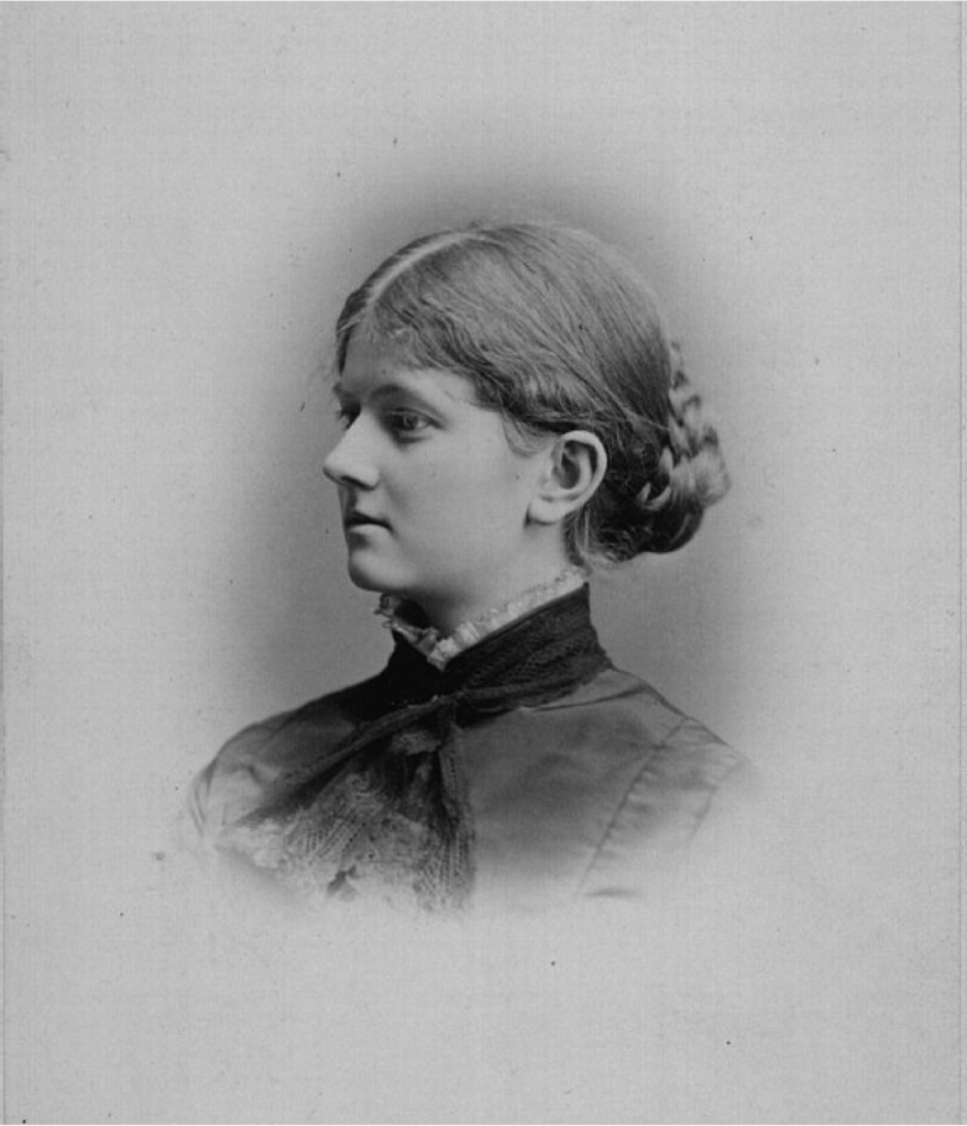 Historic image of young woman