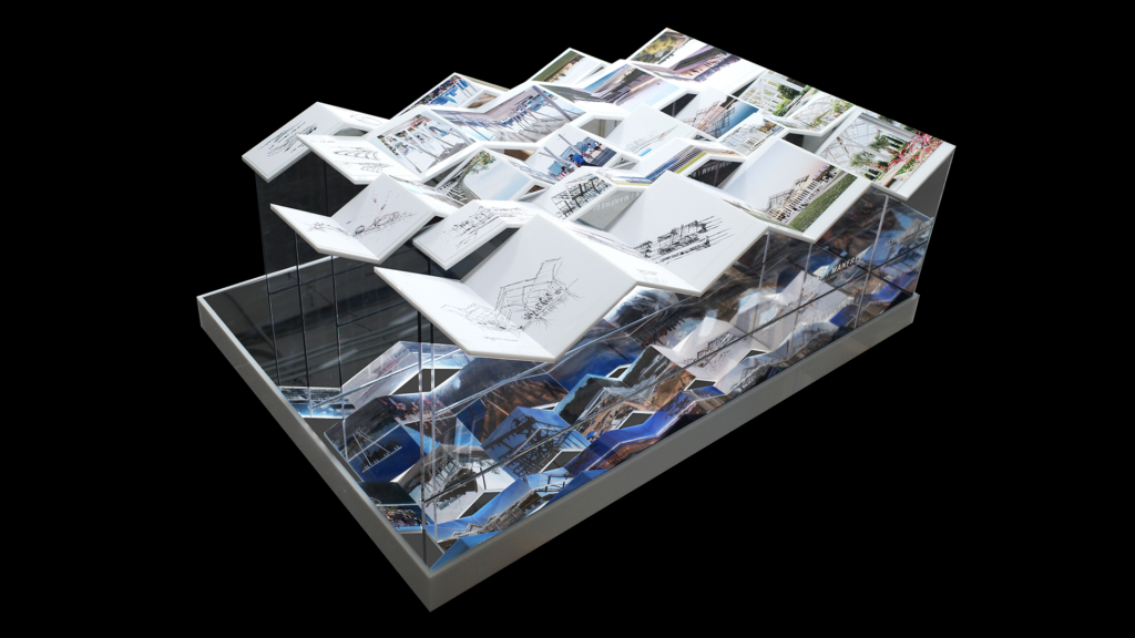 Model of porch design