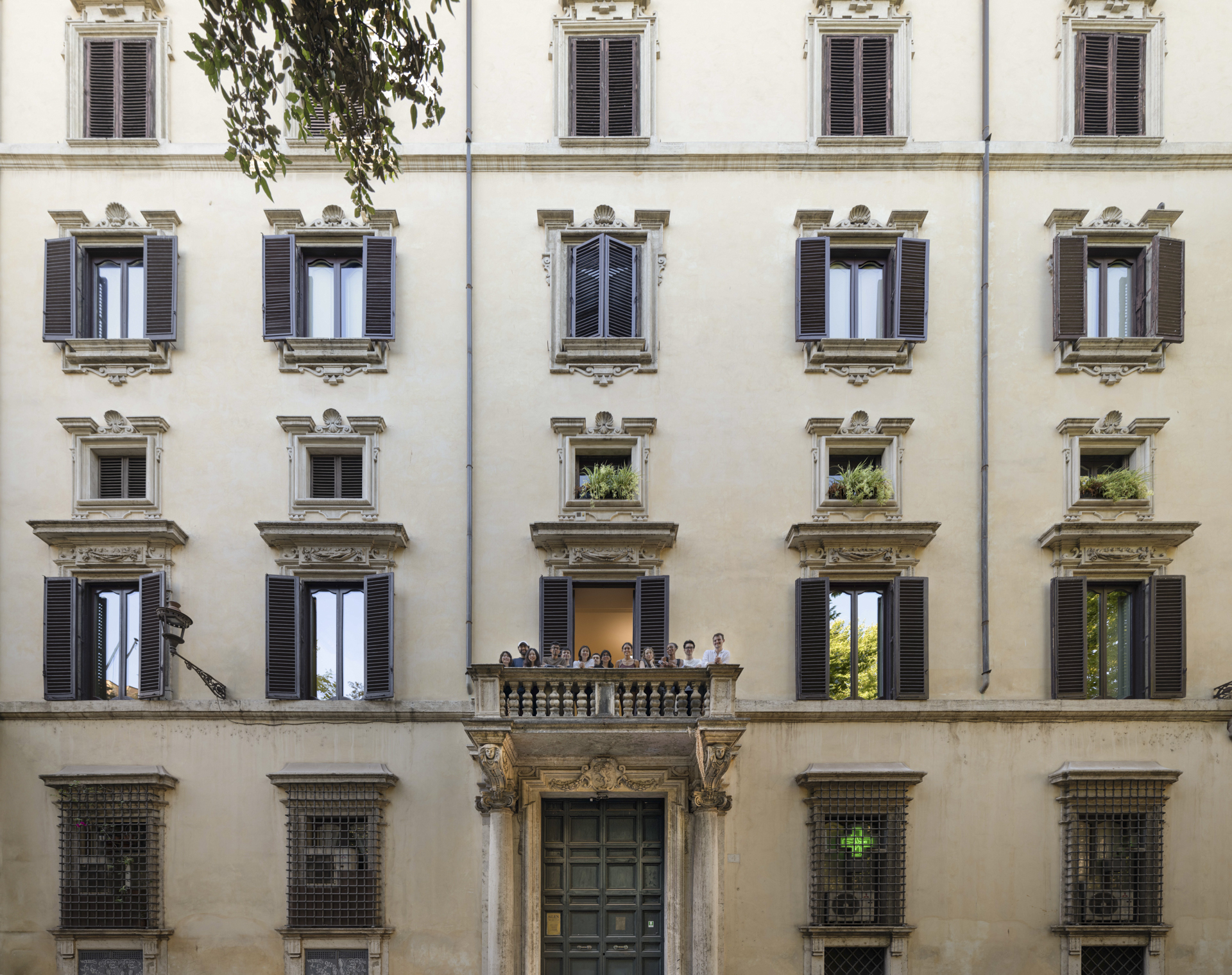 exterior of a residence in Rome