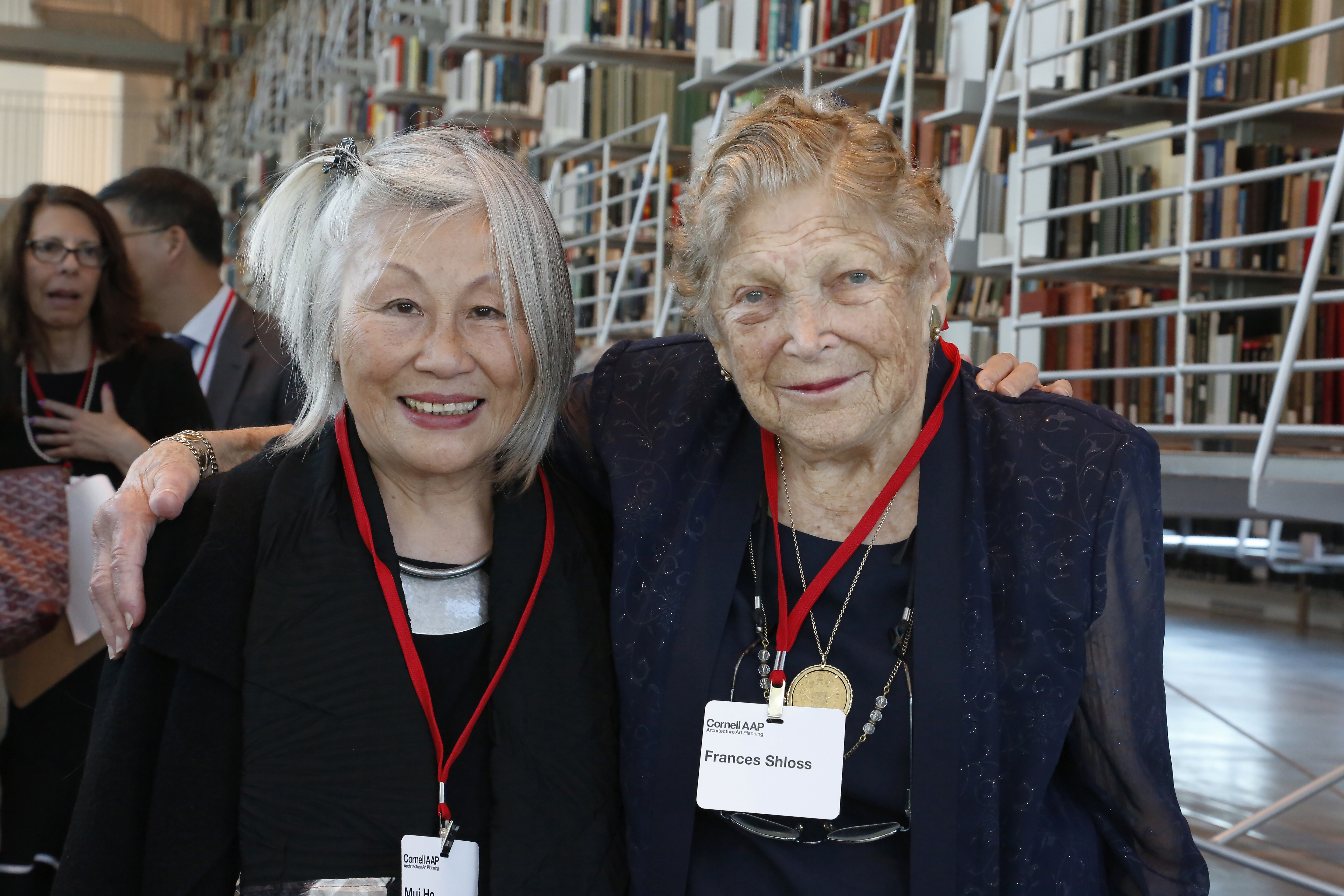 portrait of Mui Ho and Frances Shloss