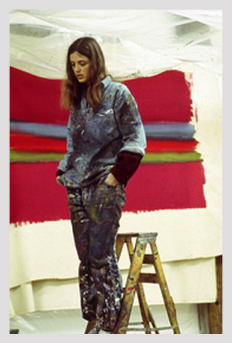 Pat Lipsy in her 1974 loft