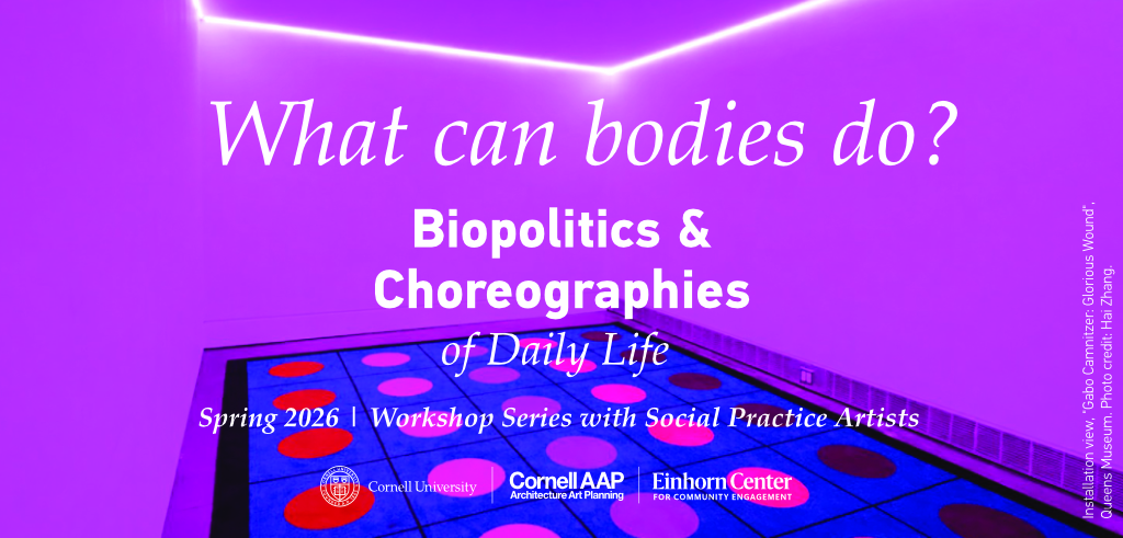 white text on a pink and blue background