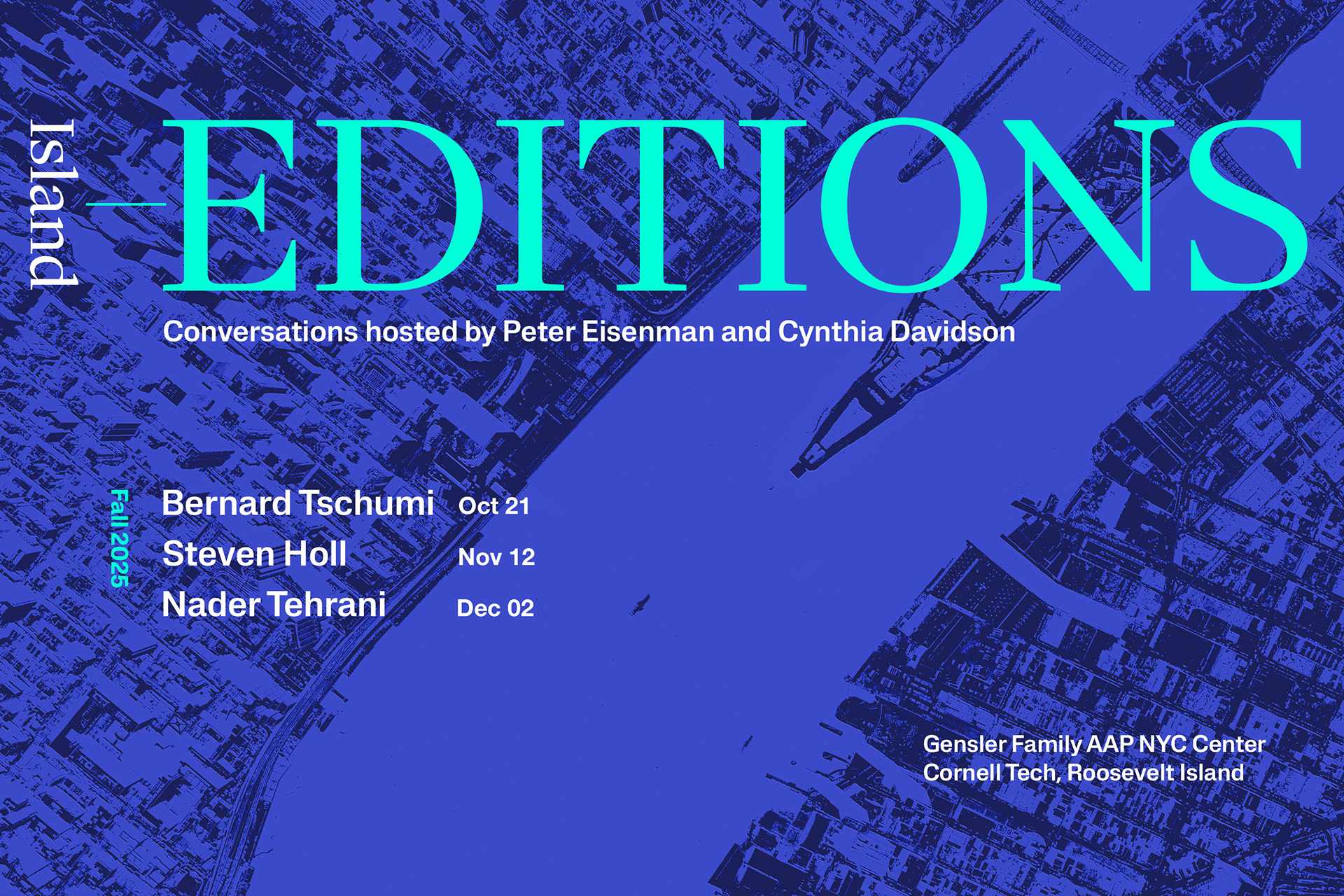 Blue Poster Island Editions