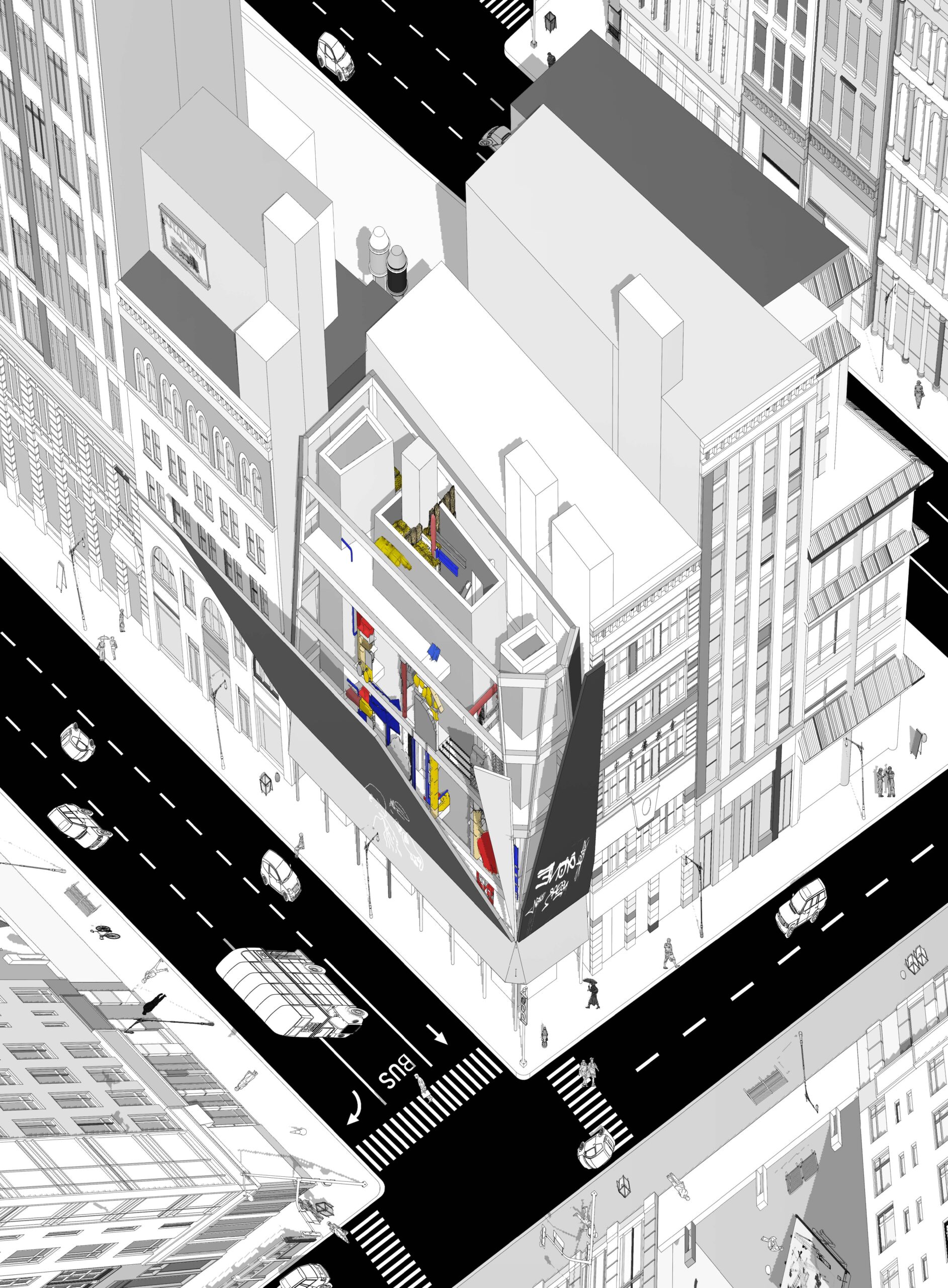 view of design proposal