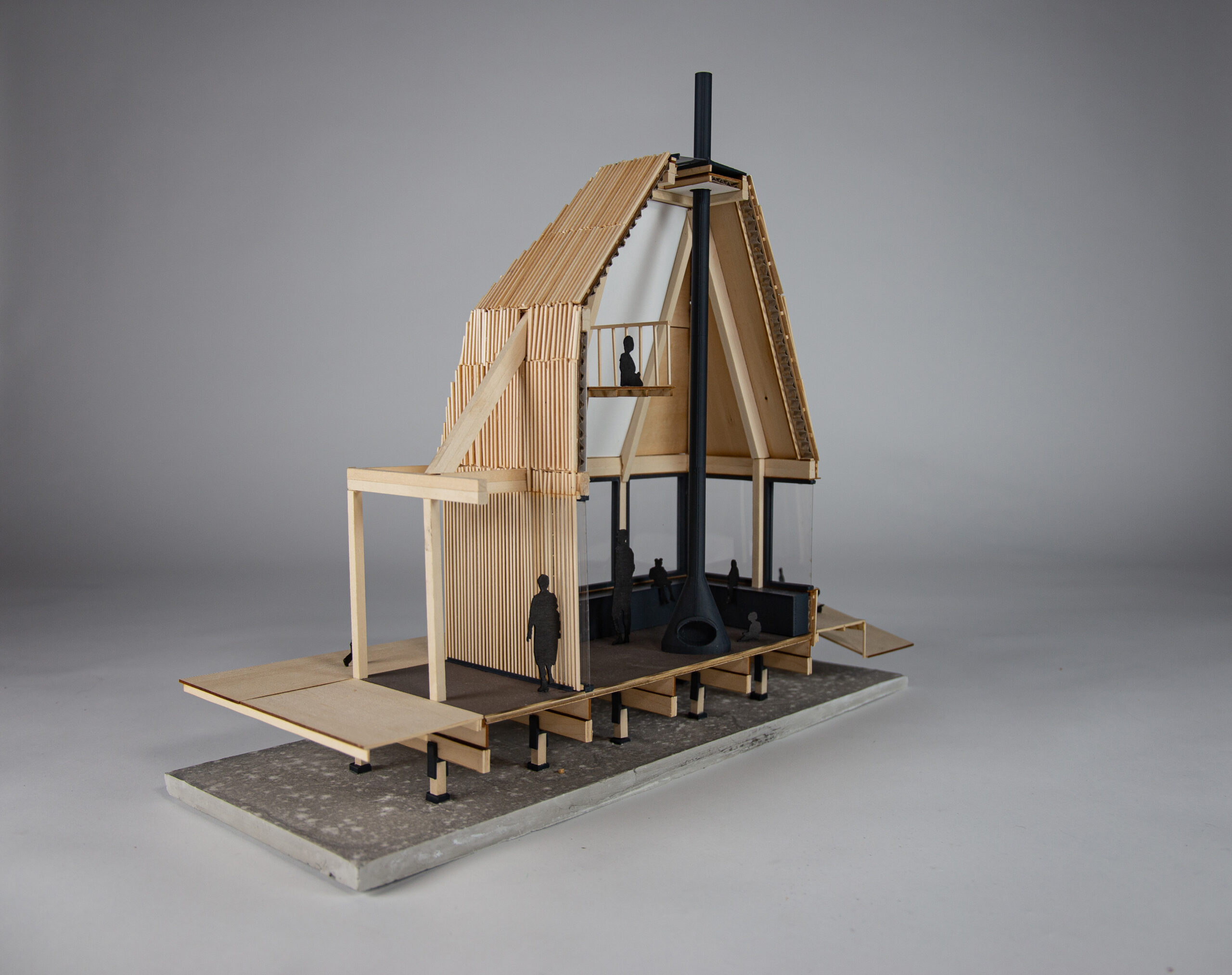 a model of an architectural structure