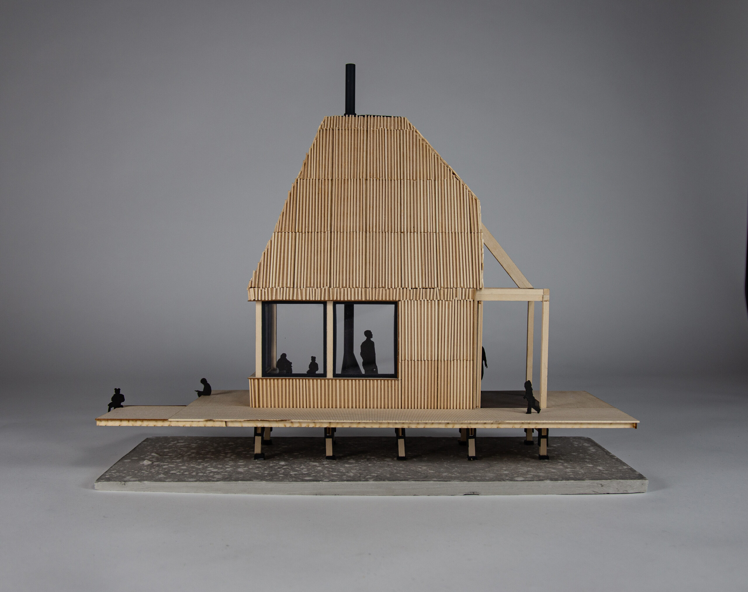 a model of an architectural structure