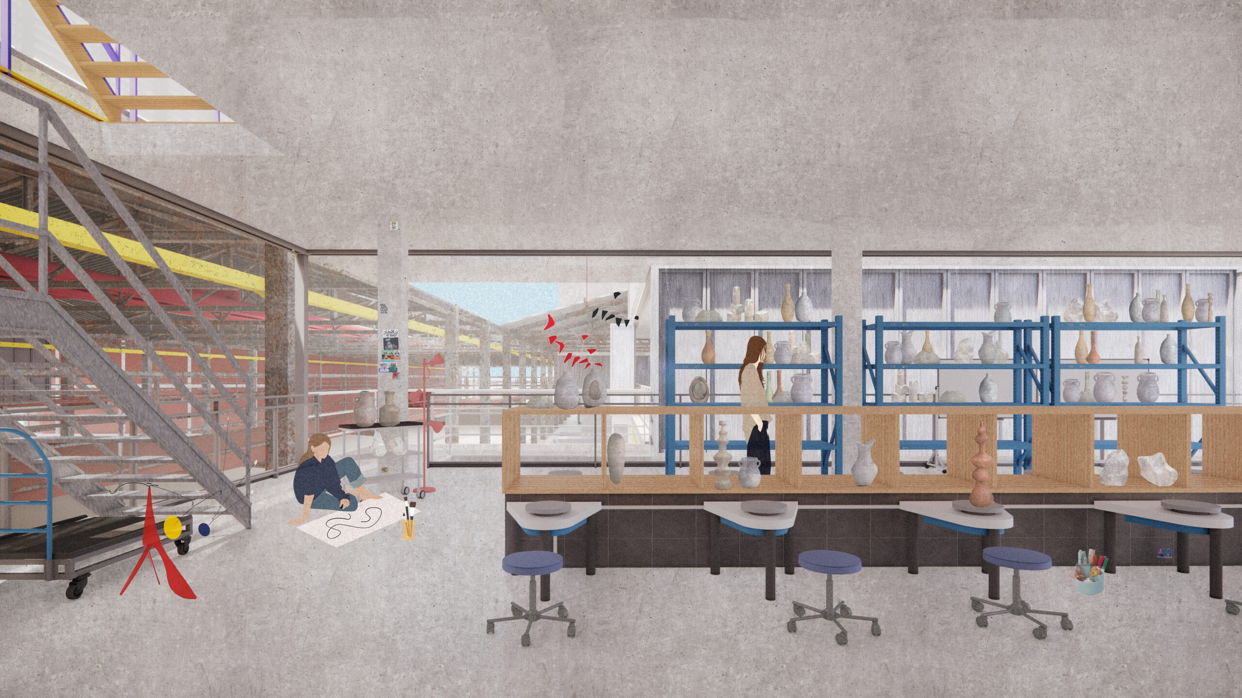 an architectural rendering