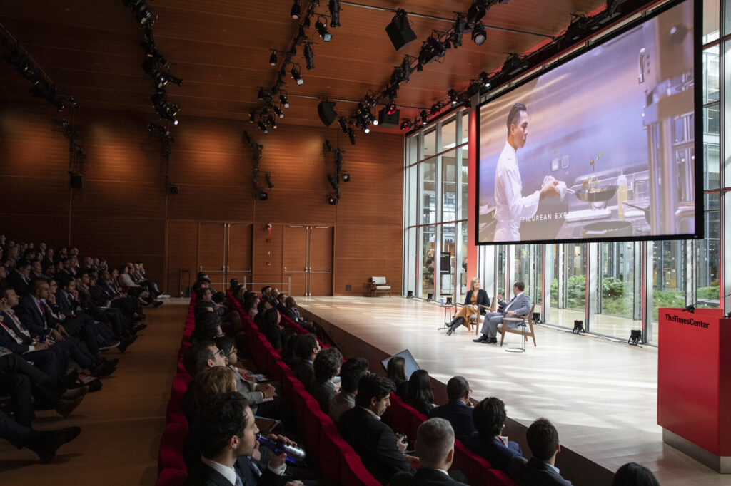 lecture hall during presentation